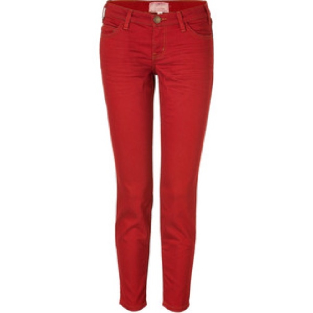 Current Elliot red jean size 25